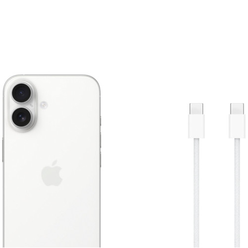 Смартфон Apple iPhone 16 128Gb nano Sim + eSim White