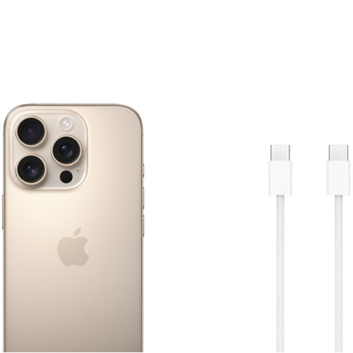 Смартфон Apple iPhone 16 Pro 128Gb Dual Sim Desert Titanium