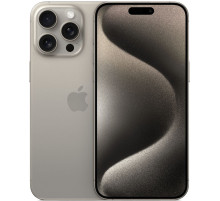 Смартфон Apple iPhone 15 Pro Max Dual Sim 1Tb Natural Titanium